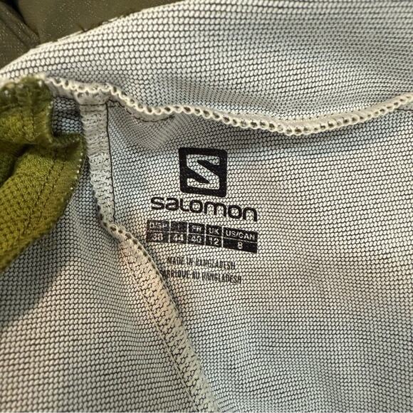 Salomon Wayfarer AS Tapered Regular Womens Outdoor Pants Green Hiking US 8 - Picture 10 of 13